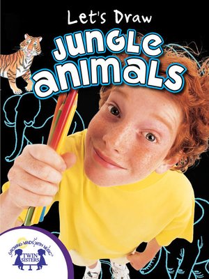 cover image of Let's Draw Jungle Animals